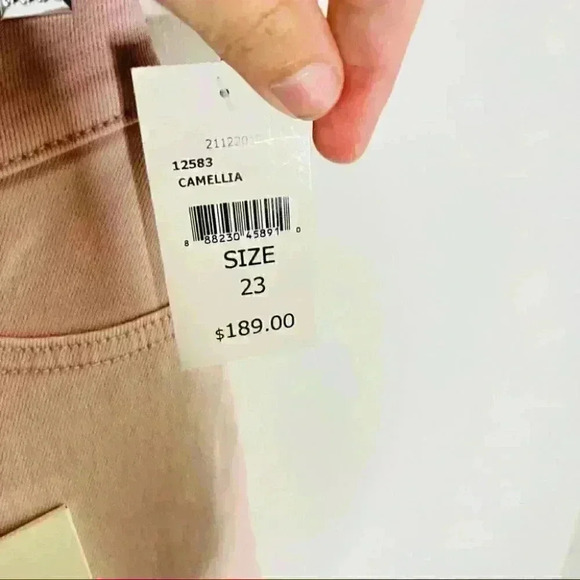 NWT DL1961 Florence Skinny Mid Rise Instasculpt Ankle Jean Camellia Pink - Picture 7 of 8